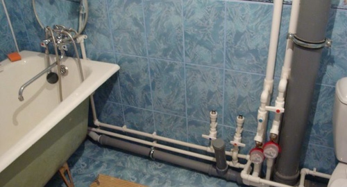 Замена разводки в ванне. Нерюнгри